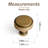 1.2'' Diameter Circle Knob Multipack-116402901-125591886