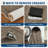 Scalloped Area Rugs Non-Slip Bordered Floor Mats, Non-Shedding Soft Low Pile Modern Accent Rugs, Washable Farmhouse Indoor Carpet for Living Room, Bedroom, Office-129508676-129508693