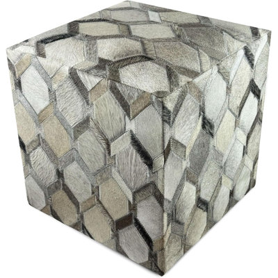Keyvion Leather Ottoman