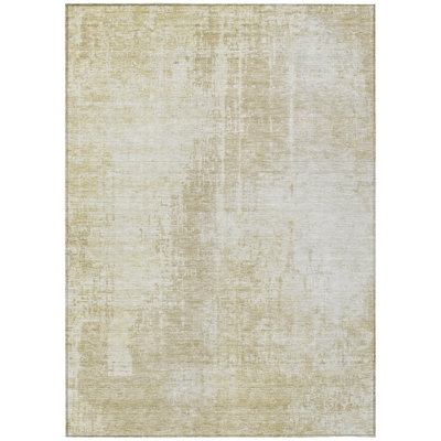 Tapis extérieur lavable abstrait 10 pi x 14 pi