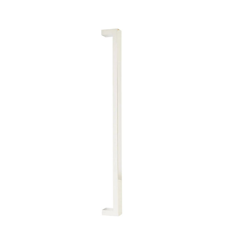 Poignée de porte de douche en verre Emtek Keaton (GBTB), 18", Nickel poli