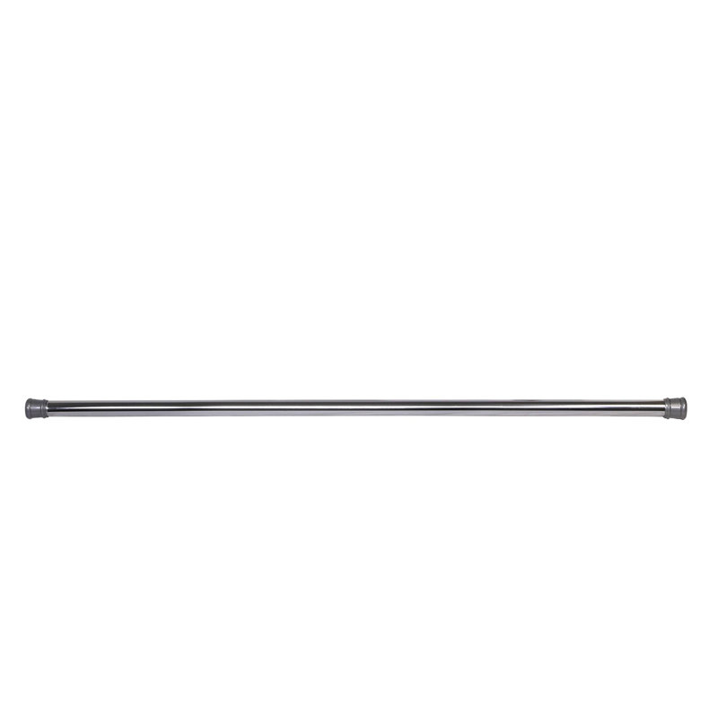 Chrome Adjustable Steel Tension Shower Curtain Rod, 72-inch