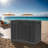 Outdoor Resin Storage Deck Box, 45 Gallon Capacity, Weather-Resistant, Black