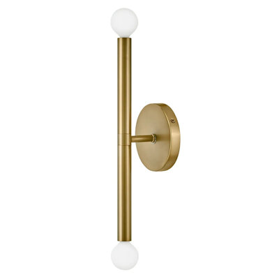 Jamir 2-Light Steel Dimmable Wallchiere