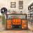Asrf 47'' Wine Bar,Storage Buffet Cabinet Coffee Bar Cabinet For Liquor,Wine Cabinet With Racks with LEDs-1086177889