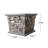 CARSON 30' SQUARE MGO FIRE PIT - 40,000 BTU