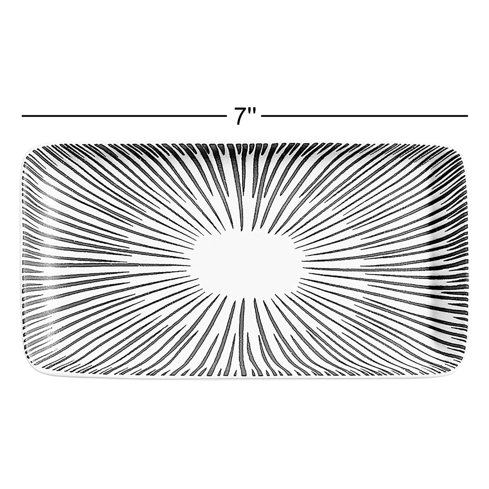 Calina 7" Porcelain Appetizer Plate