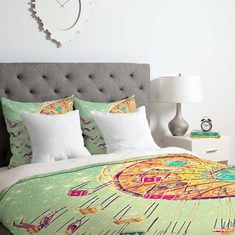 Shannon Clark Polyester Duvet Cover, Twin/Twin XL Duvet Cover + 1 Standard Sham