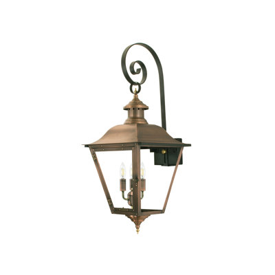 Earlimart 43.75'' Plug-in Outdoor Lantern