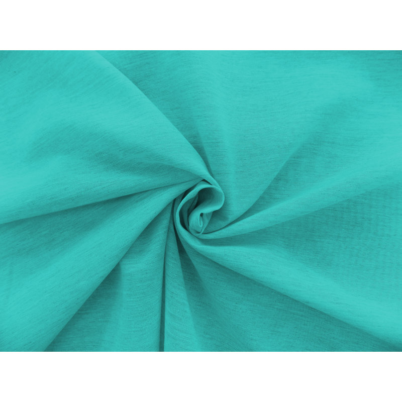 Peck Eyelet Room Darkening Single Curtain, 142cm Width x 150cm Drop, Turquoise