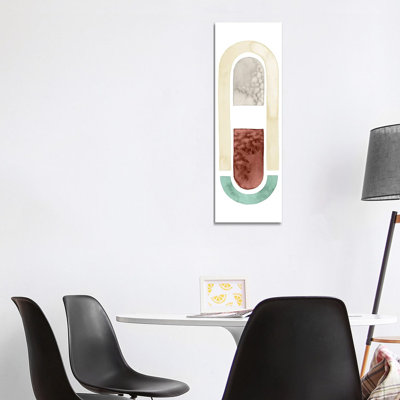 Strata Shift III by Grace Popp - Wrapped Canvas Panoramic Painting