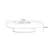 Creamy style creative oval coffee table-105839997