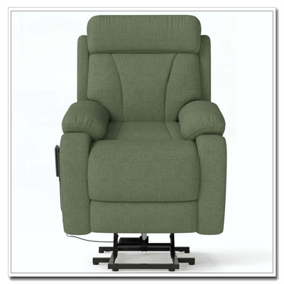 Power Lift Recliner For Elderly, Heavy Duty Lift Chair Recliners For Small Spaces, Electric Recliner Chairs For Seniors, Remote Control, Adjustable, Side Pocket