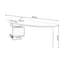 Bureau 2 tiroirs rouge + noir + bois franc incurvé + acier Barenia + acier + acrylique-1954360273-1954360287