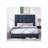 Boucle Upholstered Platform Bed-595410291-595410288