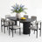 Sage 6 - Person Oval Double Pedestal Dining Sets-1944846722