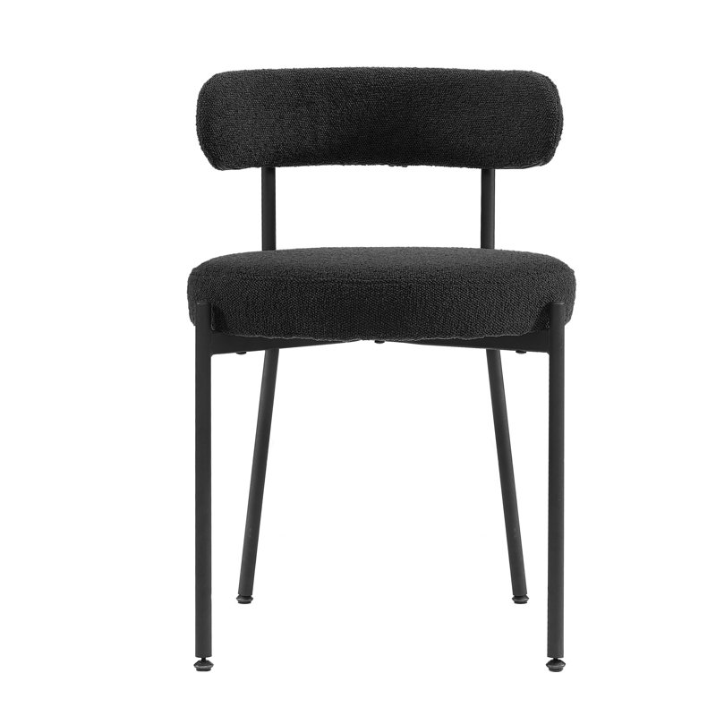 Chaise de salle à manger Carrera Carvalho, Noir