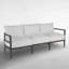 Santa Barbara N-Dura Wood Outdoor Sofa-78706244-78706285-78706292