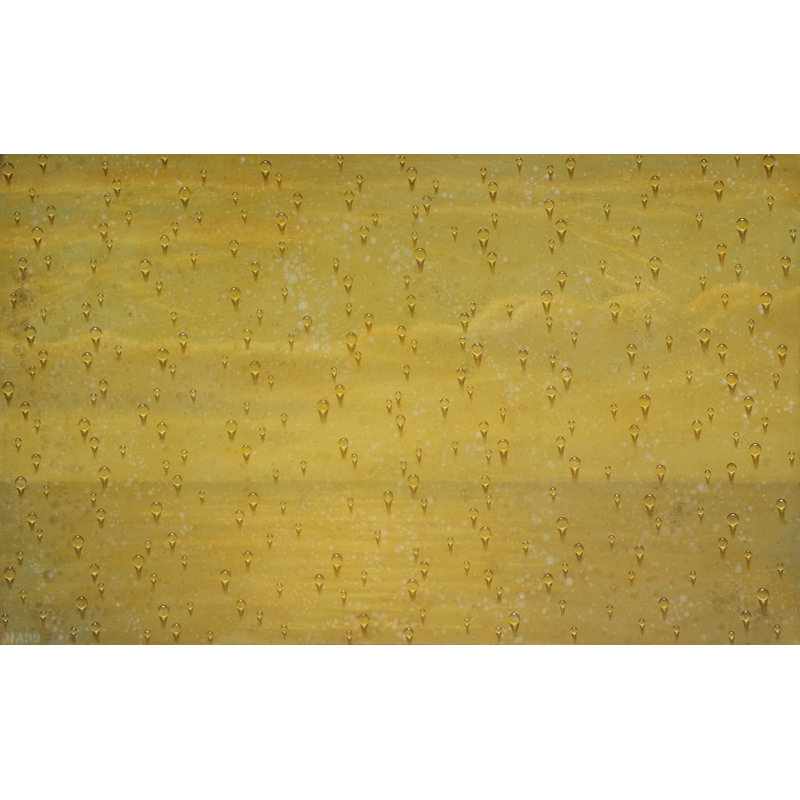 Yellow Landscape Painting by Miroslav Antic