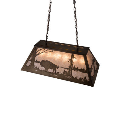 Buffalo at Lake 6 - Light Pendant