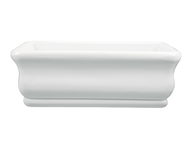 Parisian® 1 66" Freestanding Soaking Bathtub, 66" L x 35.75" W x 23" H