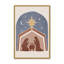 Étoile de Bethléem, crèche de Noël I, reproduction dans un cadre-667527329-667527348