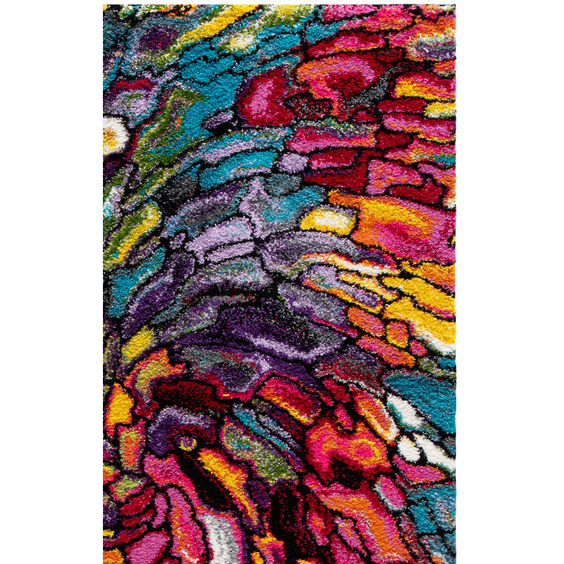 Cleveland Performance Abstract Rug, Runner 2'3" x 6'