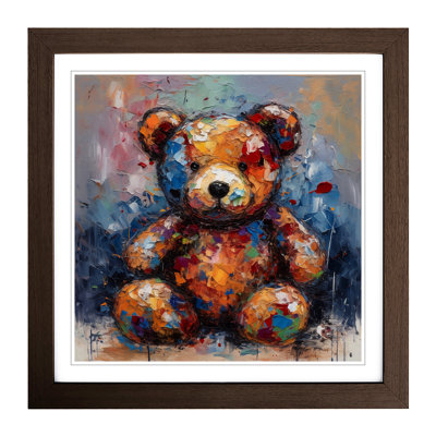 Teddy Bear No.1 - Framed Print
