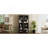 Free Standing 5 Tier Bookshelves, Bookcases Set Of 2, Farmhouse Two-Tone Storage Cabinet With Adjustable Shelves, Modern 72"H Kitchen Pantry Cabinet For Living Room, Home Office, Black-1228625923