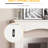 Modern Fireplace - White, 29" Internal Width, Decorative Property, 45.25" Wide Display Location, Easy To Polish And , Tipping, Electric Use Mantelpiece Interior Mark, Exhibit Area, Wash Rinse,