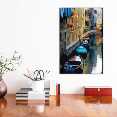 Lazy Afternoon, Venice, Italy by Jim Nilsen - Wrapped Canvas Painting