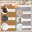 Bureau de maquillage avec miroir lumineux et 5 tiroirs-133289349
