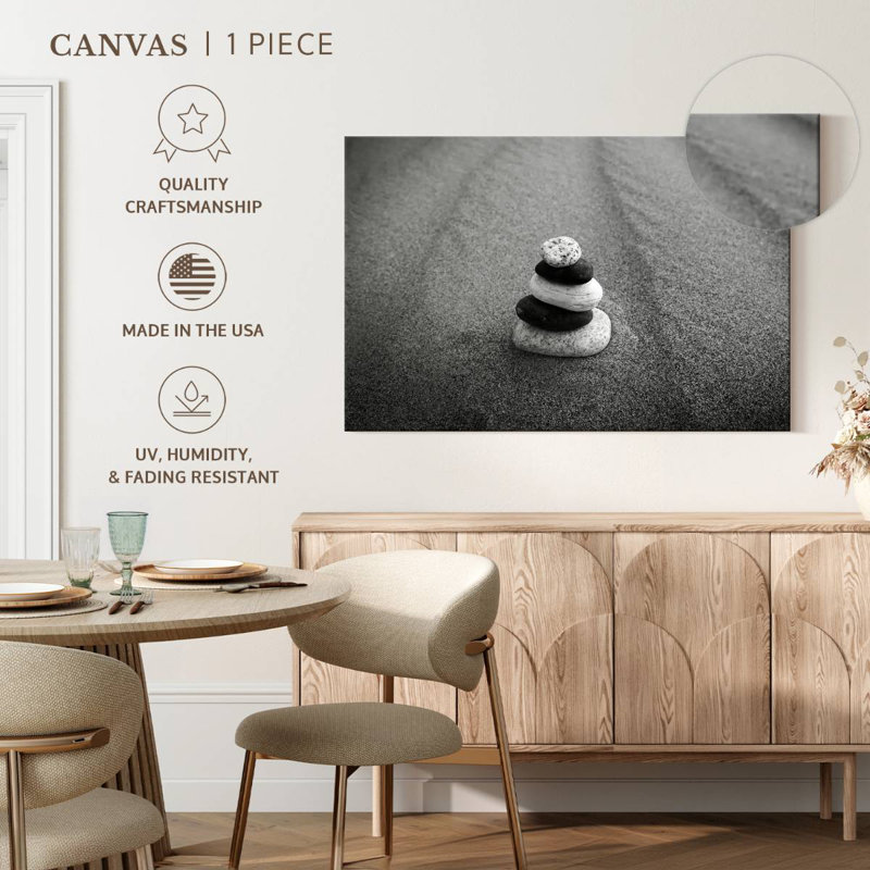 Kerrick Prayer Stones At Nubra, 34" H x 51" W