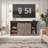 Gracie Oaks 63" Farmhouse Fireplace Tv Stand With Sliding Barn Door For Tvs Up To 73", Entertainment Center Tv Console Tabler With Storage Adjustable Shelves-149106921