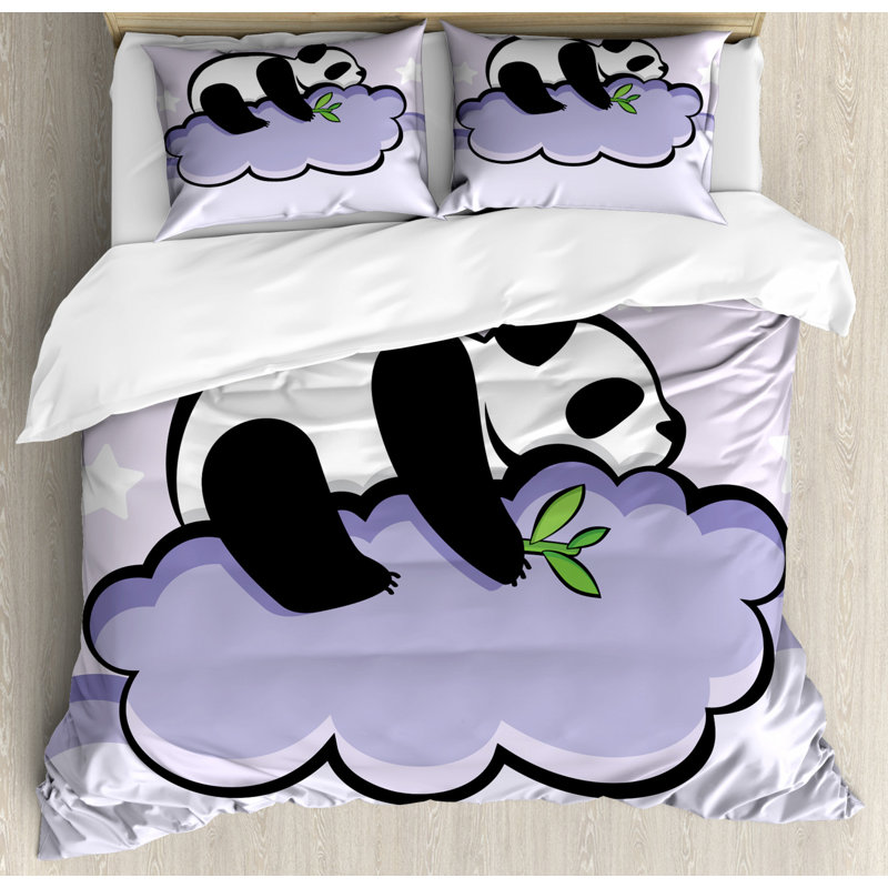 Ensemble de housse de couette Panda