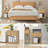 19.69'' W 1 Drawer Nightstand-1079020252