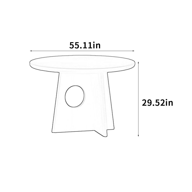 Lonyea, 29.52"H x 55.11"L x 55.11"W