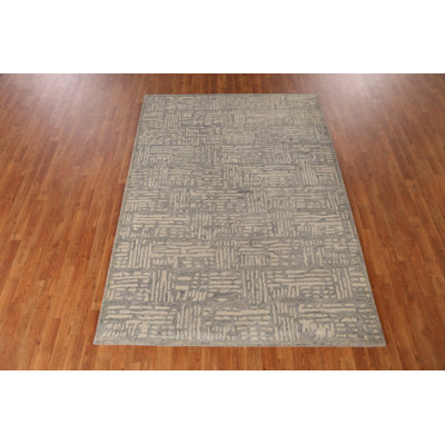 Handmade Modern Indian Area Rug