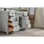 48" Solid Wood Sink Vanity With 1' Artificial Stone Top-1690003601-1690003612