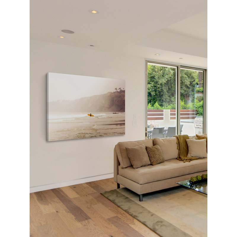 « surfer fille » par morgan j hartley, reproduction d’art sur toile tendue, 40 po x 60 po