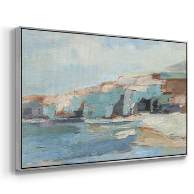 Mur de falaise turquoise II