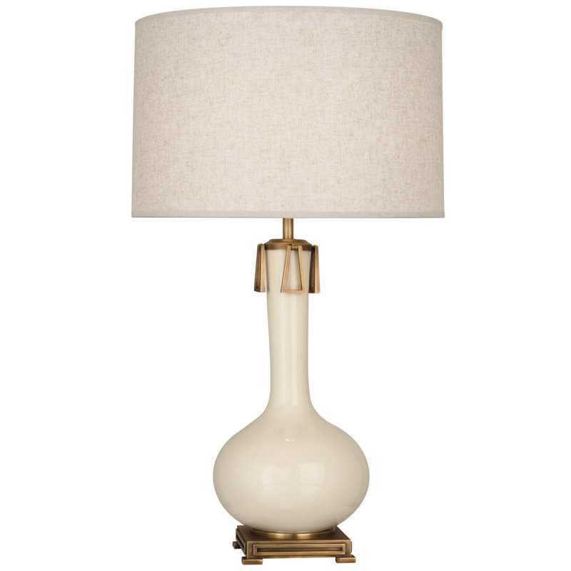 Athena Table Lamp, Bone