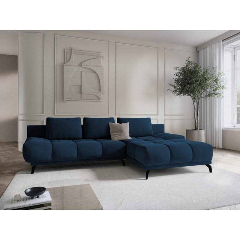 Cuthrell 5 Seater Sofa Bed, Right Hand Facing, Royal Blue
