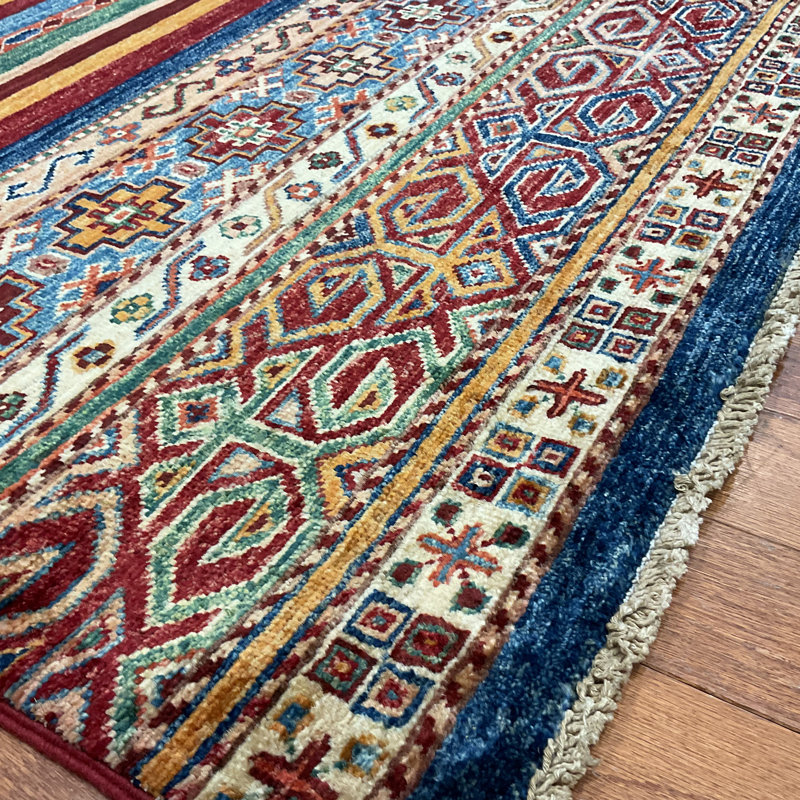 Romanus Wool Ikat Indoor Rug