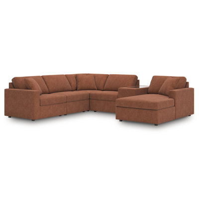 Canapé modulaire 6 pièces avec méridienne Modmax