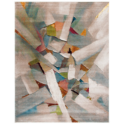 Geometric Shapes Area Rug