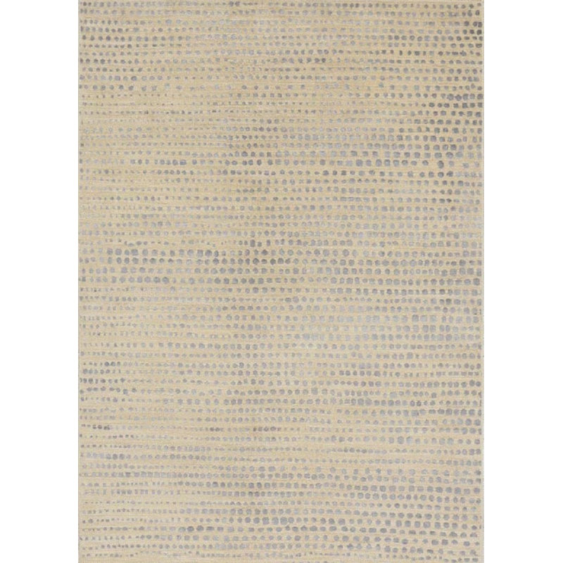 Contemporary One-of-a-Kind Rectangle 4' X 5'11" Hand Knotted Area Rug