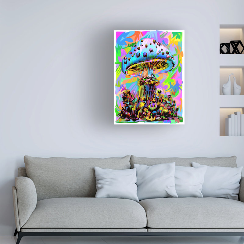 Œuvre d'art sur toile de bolins, H 24 po x l 32 po