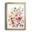 Coquelicots et petits pois - Reproduction d'art sur papier encadrée-1233130417-1233130416
