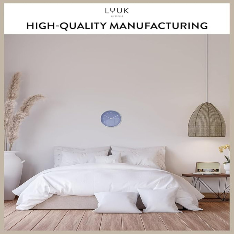 Horloge murale avec mouvement silencieux Luuk LifeStyle Minimalist